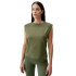 Camiseta de Yoga Born Living Yoga Sira Verde Mujer