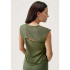 Camiseta de Yoga Born Living Yoga Sira Verde Mujer