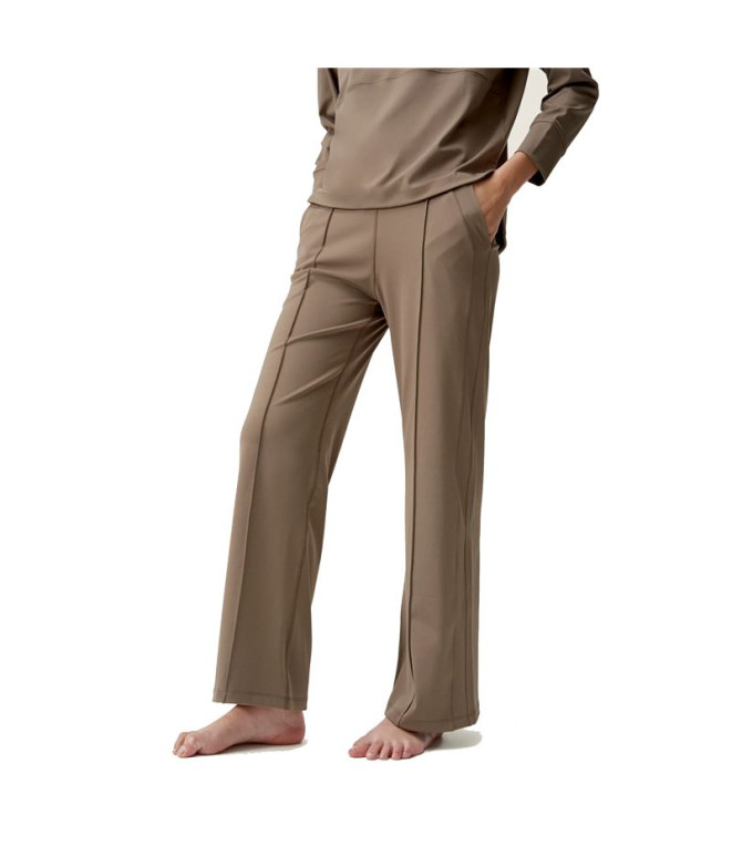 Pantalones de Yoga Born Living Yoga Lua Marrón...