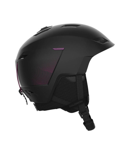 Casco de Esquí Salomon Icon Lt Pro Negro Mujer