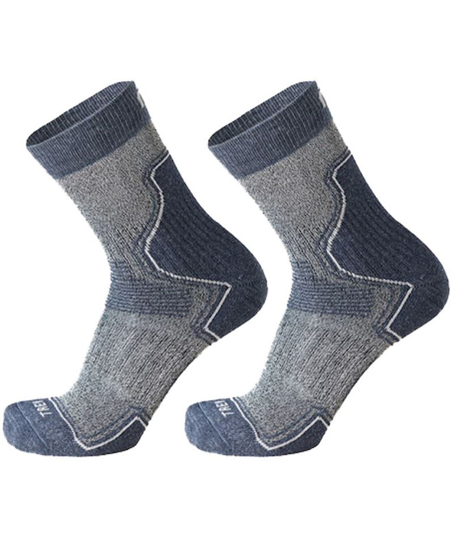 Calcetines de Trail Mico Azul Hombre