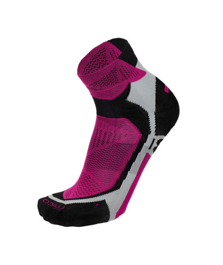 Calcetines de Running Mico Alza X Light Fucsia