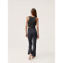 Sujetador deportivo de Yoga Born Living Yoga Chiara Negro Mujer