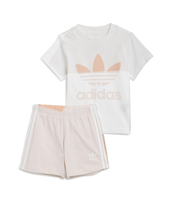 Conjunto adidas Trifolio Blanco Infantil