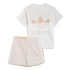 Conjunto adidas Trifolio Blanco Infantil