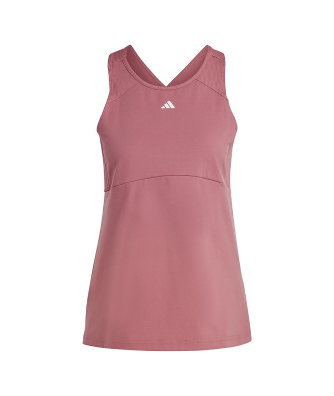 Camiseta de Yoga adidas Studio Rosa Mujer