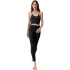 Sujetador deportivo Born Living Yoga India Black Mujer