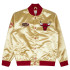 Chaqueta de Baloncesto Mitchell & Ness Chicago Bulls Dorado