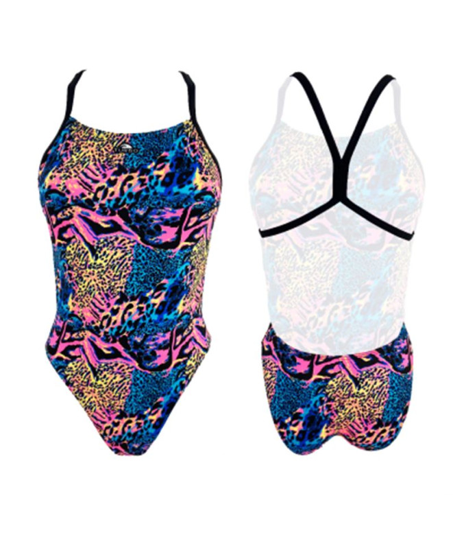 Bañador de Natación Turbo Energy Animal-Fluor...