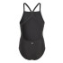 Bañador de Natación adidas Big Logo Negro Niña
