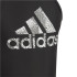 Bañador de Natación adidas Big Logo Negro Niña