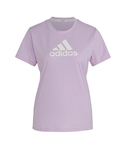 Camiseta de Fitness adidas Primeblue Lila Mujer
