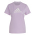 Camiseta de Fitness adidas Primeblue Lila Mujer