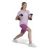 Camiseta de Fitness adidas Primeblue Lila Mujer