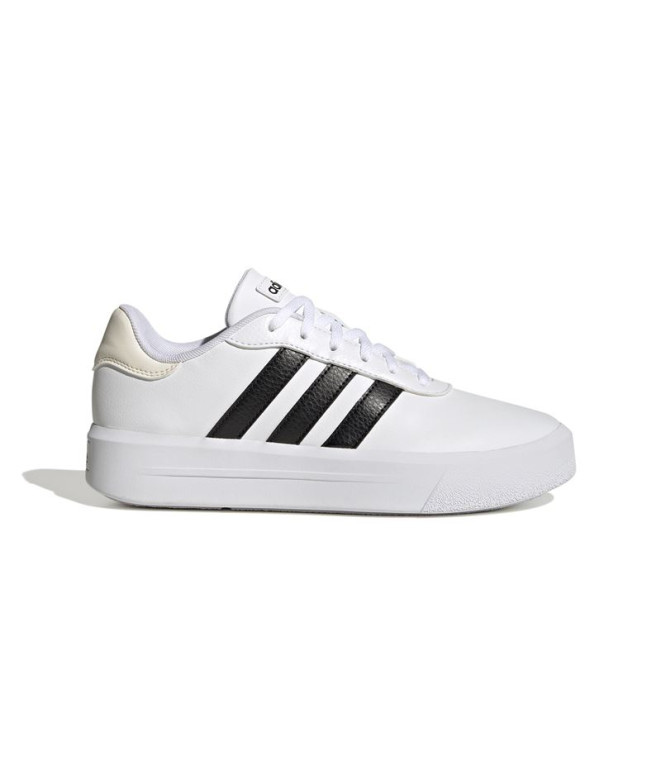 Zapatillas adidas Court Platform Blanco Mujer