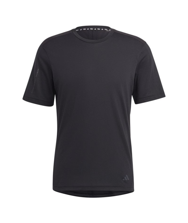 Camiseta de Yoga adidas Yoga Base Negro Hombre