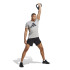 Camiseta de Fitness adidas Essentials Tr-Es Fr Logo Hombre Mgreyh