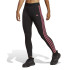 Mallas adidas 3 Stripes Negro Mujer