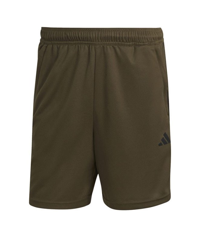Pantalón de Fitness adidas Piqué Marrón Hombre