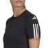 Camiseta de Fitness adidas Powerreact Rojo Mujer