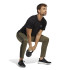 Pantalones de Fitness adidas Essentials Logo 3 Bandas Verde Hombre