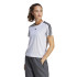 Camiseta de Fitness adidas Essentials 3 Bandas Blanco Mujer
