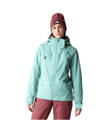 Chaqueta de Esquí The North Face Lenado Naranja Mujer