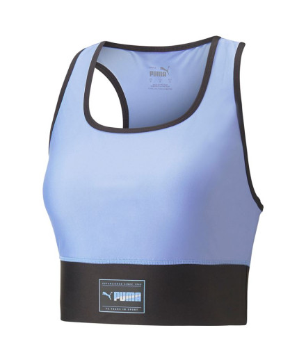 Sujetador Deportivo de Fitness Puma Fit Skimmer Morado Mujer