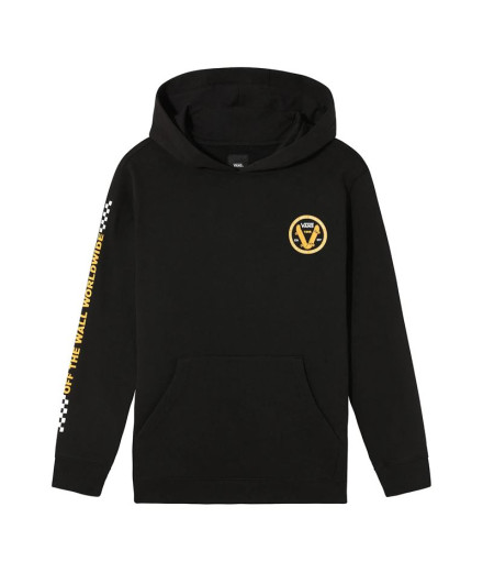 Sudadera Vans Global Stack Negro Infantil