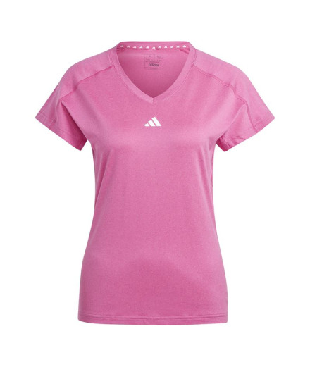 Camiseta de Fitness adidas Essentials Minimal Lila Mujer