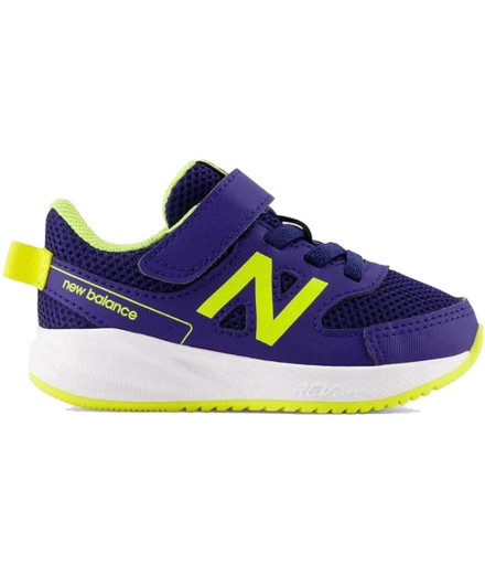 Zapatillas New Balance 570v3 Bungee Lace Azul Infantil
