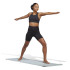 Mallas de Yoga adidas Studio Aeroknit Negro Mujer