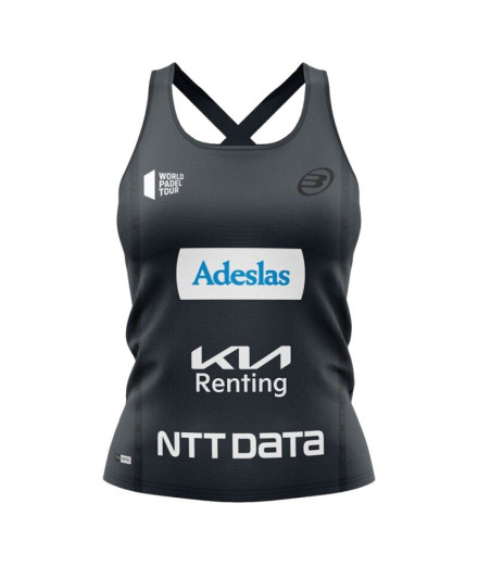 Camiseta de Pádel Bullpadel Orlas Alejandra Salazar Negro...