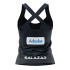 Camiseta de Pádel Bullpadel Orlas Alejandra Salazar Negro Mujer