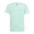 Camiseta adidas Linear Logo Verde Niña
