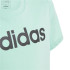 Camiseta adidas Linear Logo Verde Niña