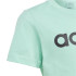 Camiseta adidas Linear Logo Verde Niña