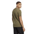 Camiseta adidas Essentials Linear Verde Hombre