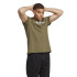 Camiseta adidas Essentials Linear Verde Hombre