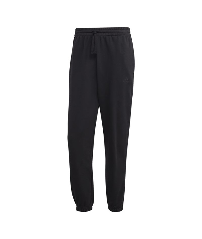Pantalones adidas French Terry Negro Hombre