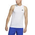 Camiseta de tirantes adidas Training Essentials Blanco Hombre