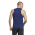 Camiseta de tirantes adidas Training Essentials Azul Hombre