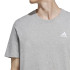 Camiseta adidas Essentials Gris Hombre