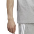 Camiseta adidas Essentials Gris Hombre