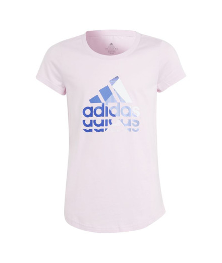 Camiseta adidas Graphic Rosa Niña