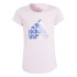 Camiseta adidas Graphic Rosa Niña