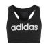 Sujetador Deportivo adidas Linear Logo Negro Niña