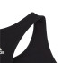 Sujetador Deportivo adidas Linear Logo Negro Niña