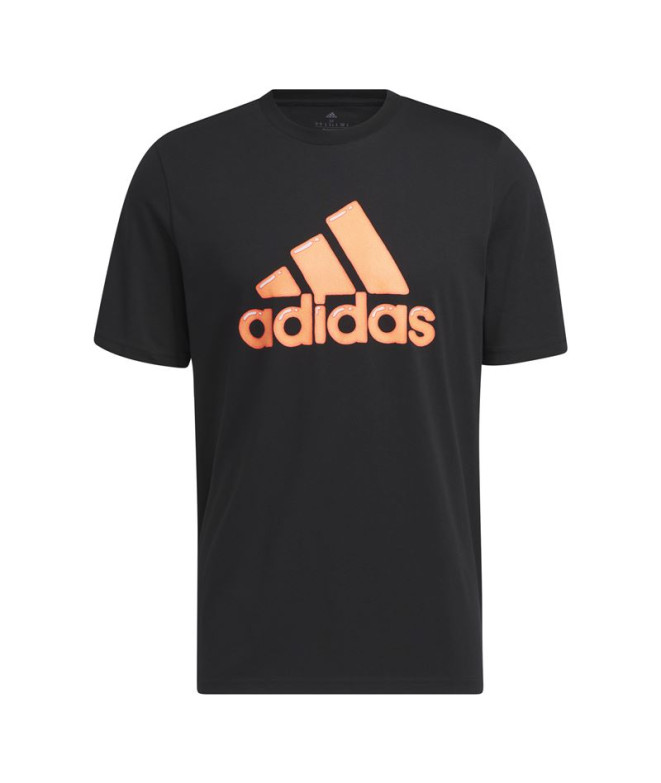 Camiseta adidas Logo Negro Hombre