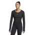 Camiseta de Fitness adidas Studio Negro Mujer